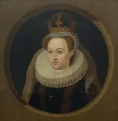 British School, Mary, Queen of Scots, oil on canvas