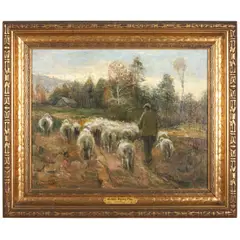 Alfred Bryan Wall, Heading Home, oil on canvas