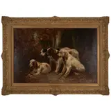 Henry Schouten, Waiting Patiently, oil on canvas