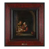 Frans van Mieris the Elder, The Peasant Meal, oil on panel