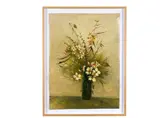 María Pepa Lamarque, Untitled (from the series Búcaro con flores), oil on paper
