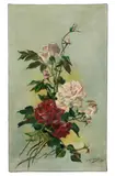 Juan Gil Garcia, Naturaleza muerta con rosas, 1921, oil on canvas