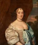 John Michael Wright, Portrait of Lady Maria Bassingbourne Gaudy, oil on canvas