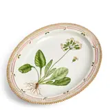 Royal Copenhagen, Flora Danica Oval Platter, gilded and polychrome enamel decorated, lg