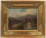 Josef Navrátil, Cottage Under the Mountains