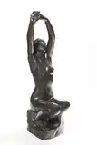 Bohumil Kafka, Waking Act, 1926, bronze