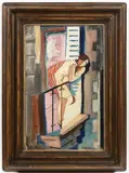 Pravoslav Kotík, Woman on Balcony