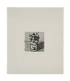 Wayne Thiebaud, Gum Machine (Delights portfolio), 1964, Etching on Rives BFK paper