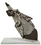 Claire Falkenstein, Point to Cone, 1977, Sugar-lift etching on paper