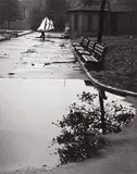 André Kertész, Homing Ship, Central Park, New York