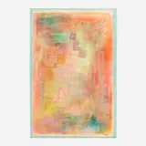 Robert Natkin, Intimate Lighting, 1979, acrylic on museum board