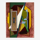 Thomas Brownell Eldred, Blue Door, 1942, oil on canvas