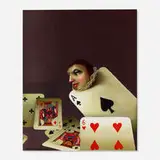 Karin Jaroszynska, Joker, 1980, oil on canvas