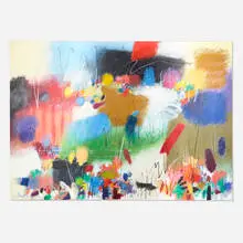Moe Brooker, Untitled, 2006, mixed media on canvas