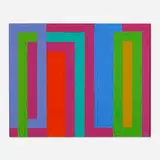Josef Zenk, Frames, oil on canvas