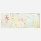 Lamar Briggs, Park Walk No. 2 (diptych)