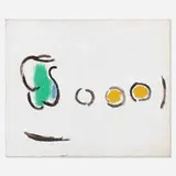 James Lechay, Pitcher and Fruit, oil on canvas