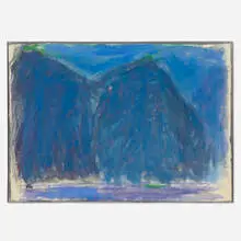 James Lechay, Icaria, 1986-87, casein on paper laid to board
