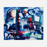 Joseph Meierhans, Untitled (A15), oil on Masonite