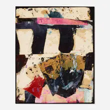 Alfred Leslie, Untitled, 1957, collage and paint on paper
