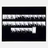 Herbert Matter, Jackson Pollock at Betty Parsons Gallery, gelatin silver print