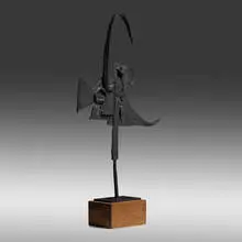 Untitled by Lamar Briggs, bronze, sold Mar 2022