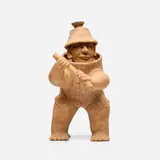 Jalisco, Warrior figure, stoneware