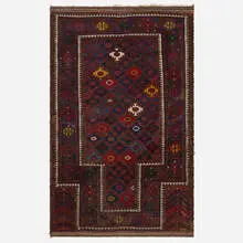 Baluchistan, Prayer rug, c. 1890, hand-knotted wool
