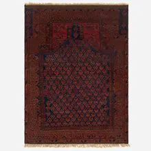 Baluchistan, Prayer rug, c. 1890, hand-knotted wool