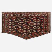Turkmenistani, Camel trapping (Asmalyk), c. 1890, hand-knotted wool
