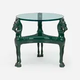 Maitland-Smith, Cocktail table, c. 1972, lacquered wood, glass