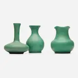 Teco Pottery, Collection of three vases