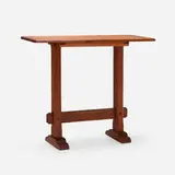 Cotswold school, Writing table, c. 1930, oak