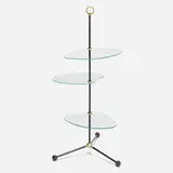 Modern, Tiered occasional table