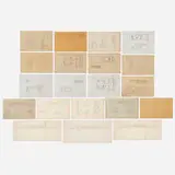 Frank Lloyd Wright, Plates from the Wasmuth Portfolio, 1911, lithograph