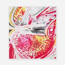 Fire Fountain by James Rosenquist, 2005, lithograph on Rives 350 gm BFK, sold Jan 2016