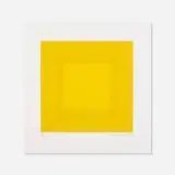 Richard Anuszkiewicz, Yellow with Yellow (from the Spring Suite), 1979, etching with aquatint on paper