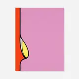 Nicholas Krushenick, Untitled (from the R3-67 series)