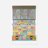 Eduardo Paolozzi, Protocol Sentences (from the Universal Eletronic Vacuum portfolio), 1967, screenprint on paper