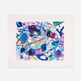 Sam Francis, Trietto IV, 1991, aquatint on paper