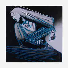 Andy Warhol, Lamentation (from the Martha Graham portfolio), 1986, screenprint on Lenox Museum Board