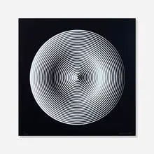 Dinamica Circolare 007 by Marina Apollonio, 2008, screenprint on enameled aluminum, sold Jan 2016