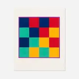Max Bill, Plate IX, from 11 x 4:4