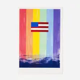 Ross Bleckner, Gay Flag
