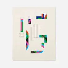 Irving Harper, Untitled, paper construction