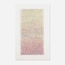 Irving Harper, Untitled, paper and coated wire construction
