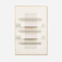 Untitled by Irving Harper, paper and string construction, sold Jan 2016