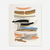 Untitled by Irving Harper, paper construction, sold Jan 2016