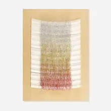 Irving Harper, Untitled, paper, coated wire and wood construction