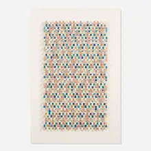 Untitled by Irving Harper, paper construction, sold Jan 2016